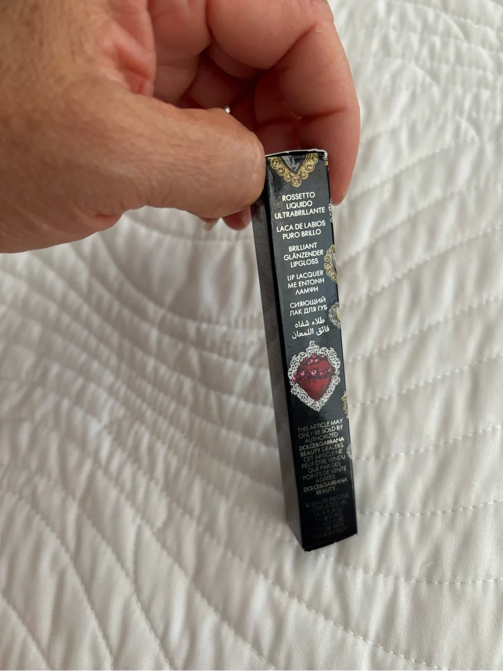 DOLCE & GABBANA Shinissimo High Shine Lip*Lacquer~290 Millennial Touch 4.5ml NIB